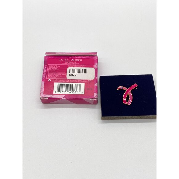 Estee Lauder Pink Ribbon Pin, Limited-Edition Collectible - Picture 4 of 4